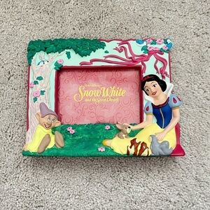 VTG Walt Disney Snow White 3D Picture Frame Snow White Dopey